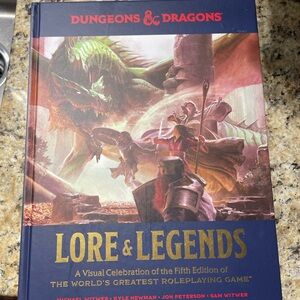 Dungeons & Dragons Lore & Legends Book